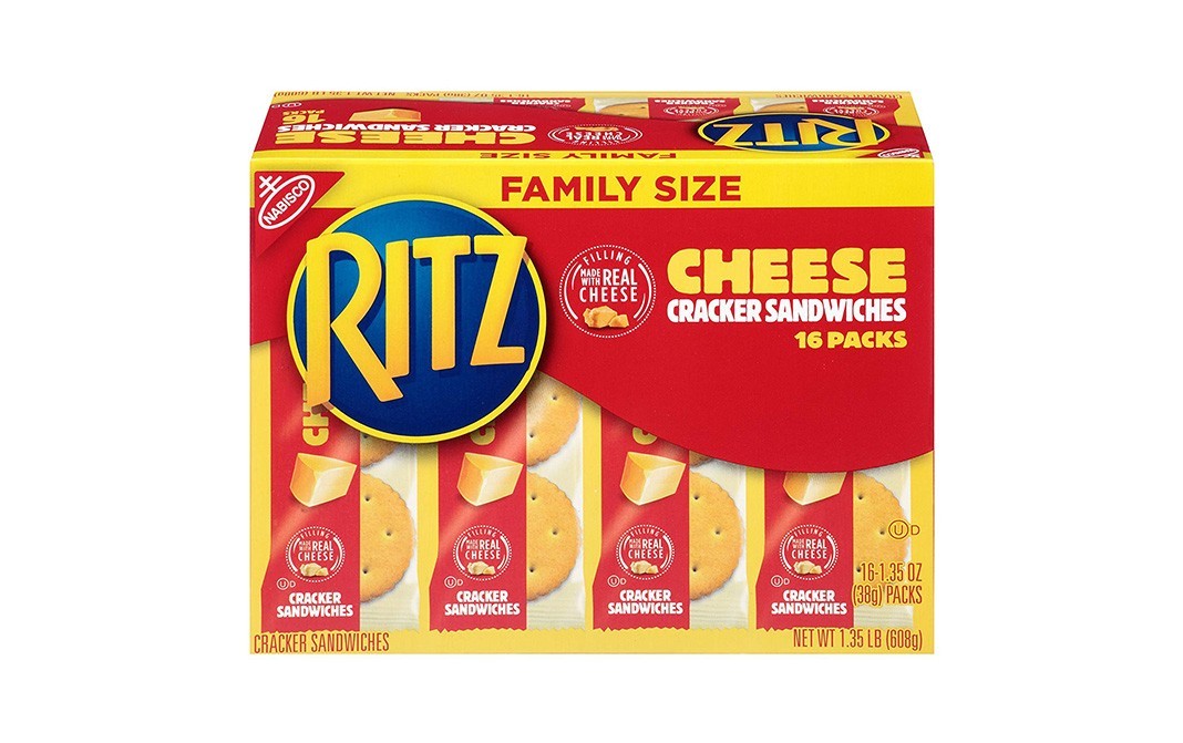 Ritz Cheese Cracker Sandwiches   Box  608 grams